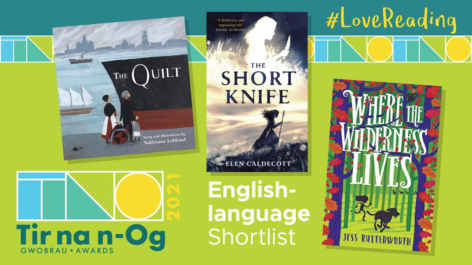 Tir na n-Og Children’s Book Awards 2021 English-language shortlist