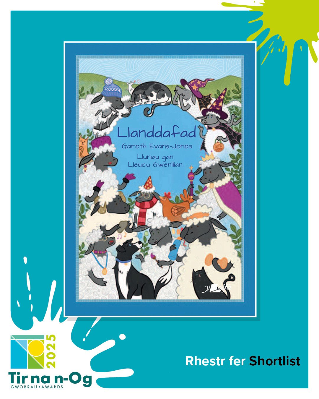 Llanddafad book cover