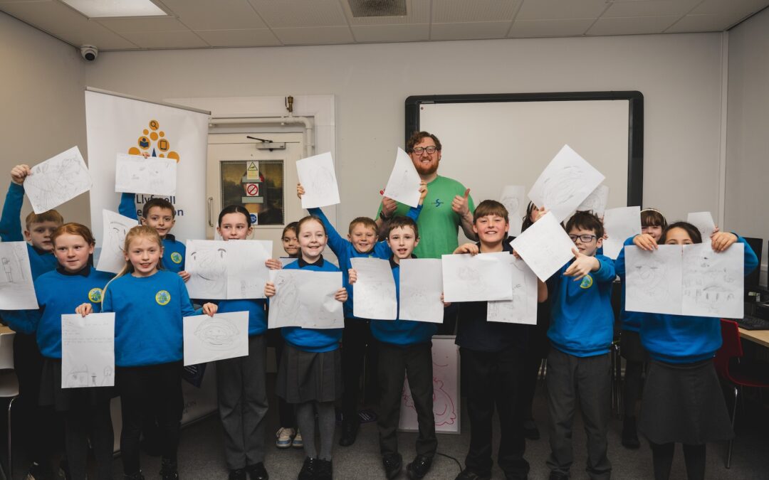 Sêr y Silffoedd: ymweliadau awdur yn ysbrydoli darllenwyr ifanc