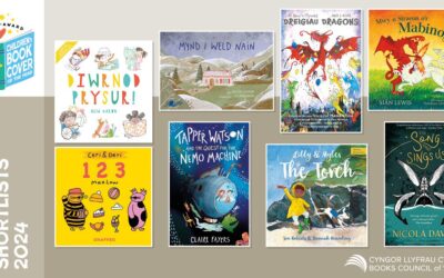Gwobrau clawr y flwyddyn Cymru 2024 am lyfrau i blant a phobl ifanc
