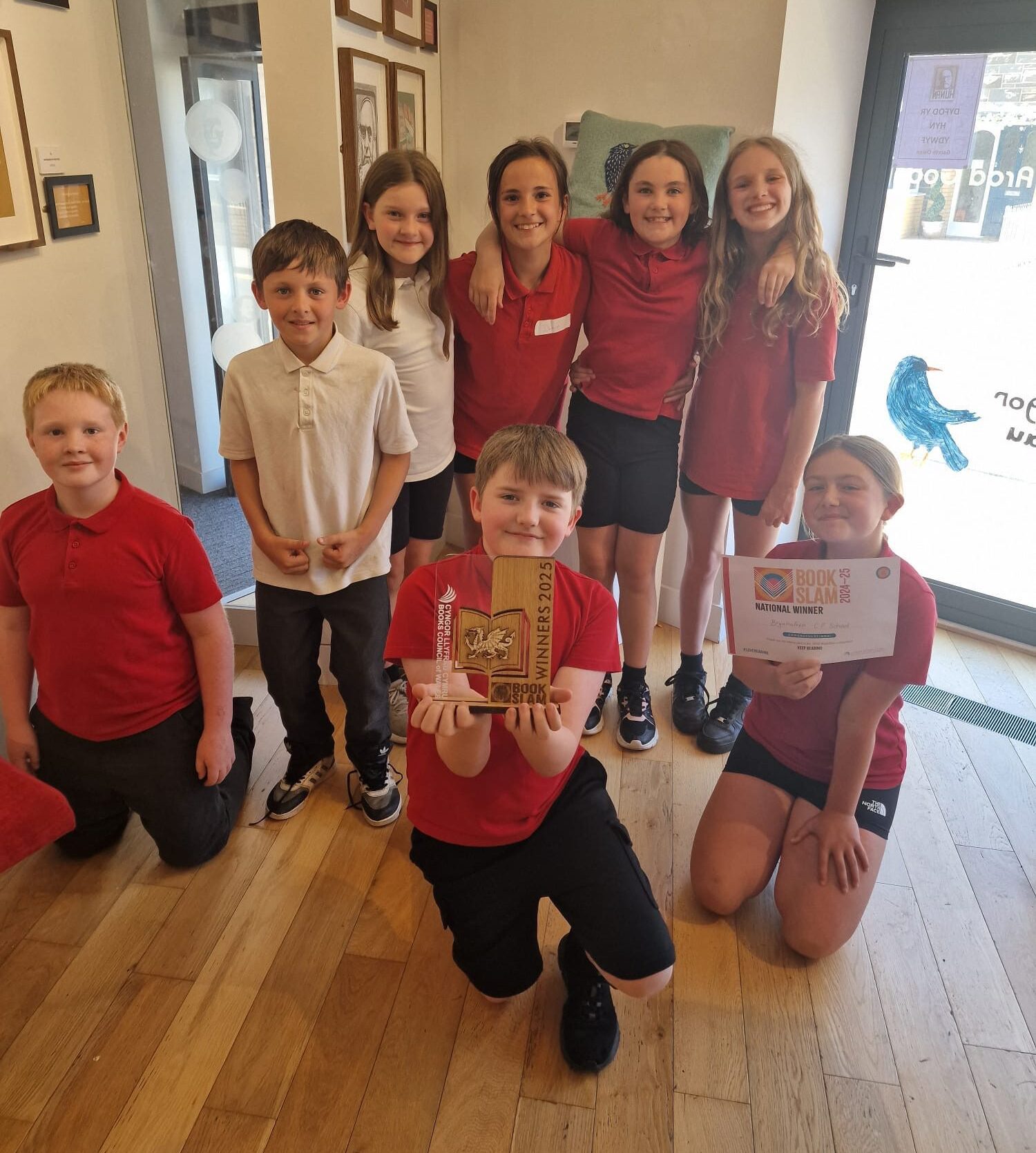 Pupils of Ysgol Brynhafren