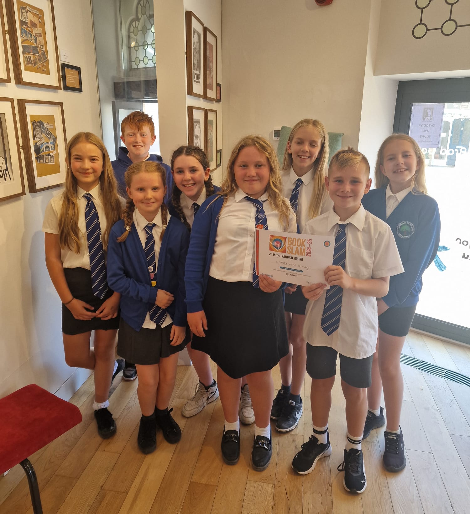 Pupils of Llantarnam Primary