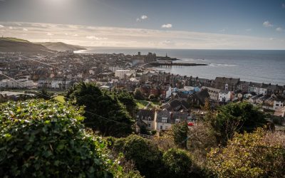 Dynodi Dinas Llên gyntaf Cymru – Aberystwyth Ceredigion