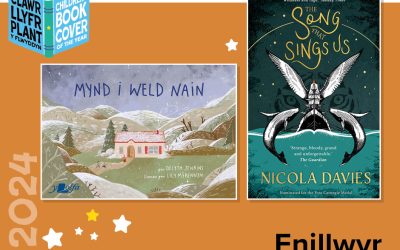 Cyhoeddi enillwyr Gwobrau Clawr y Flwyddyn 2024