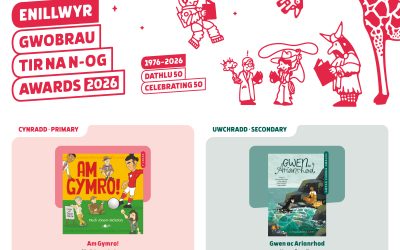 Enillwyr y categori Cymraeg  Gwobrau Tir na n-Og 2026
